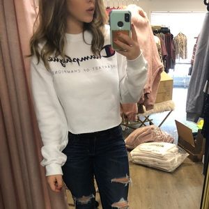 “Champagne” breakfast of champions sweatshirt